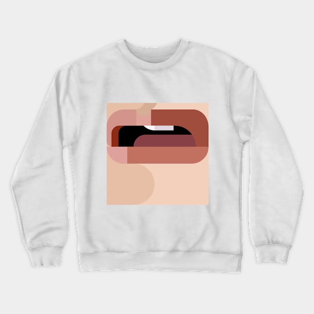 Lips Crewneck Sweatshirt by WalterPfander50